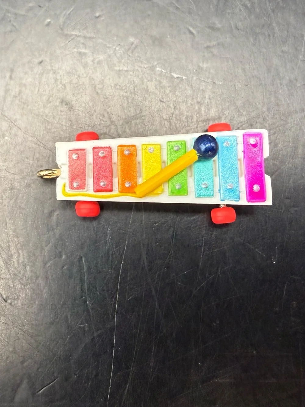 New Hallmark Keepsake 2022 Fisher-Price Xylophone Christmas Miniature Ornament